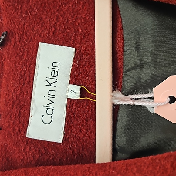 Wool Blend Calvin Klein Pea Coat - Picture 2 of 6